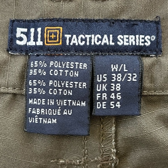 5.11 Tactical Series Pants Men’s Size 38x32 Utility Workwear Durable Gorpcore - Picture 7 of 12